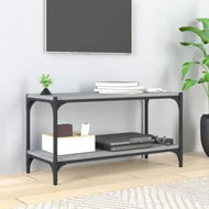 Detailed information about the product TV Cabinet Grey Sonoma 80x33x41 cm Engineered Wood and Steel