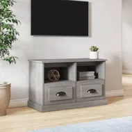 Detailed information about the product TV Cabinet Grey Sonoma 80x35x50 Cm Engineered Wood