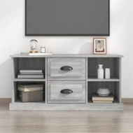 Detailed information about the product TV Cabinet Grey Sonoma 99.5x35.5x48 Cm Engineered Wood.