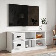 Detailed information about the product TV Cabinet High Gloss White 102x35.5x47.5 cm Engineered Wood