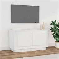 Detailed information about the product TV Cabinet High Gloss White 80x35x45 cm Engineered Wood