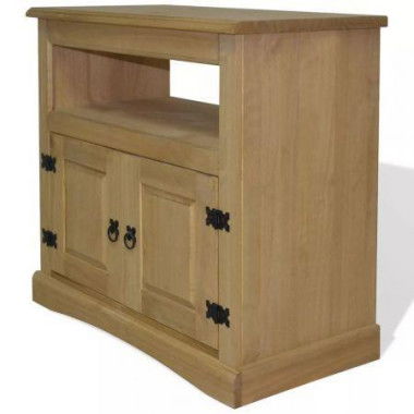 TV Cabinet Mexican Pine Corona Range 80x43x78 Cm