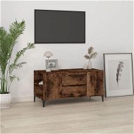 Detailed information about the product TV Cabinet Smoked Oak 102x44.5x50 Cm Engineered Wood.