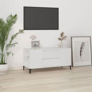 Detailed information about the product TV Cabinet White 102x44.5x50 Cm Engineered Wood.