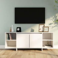 Detailed information about the product TV Cabinet White 130x35x50 Cm Engineered Wood