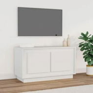 Detailed information about the product TV Cabinet White 80x35x45 cm Engineered Wood
