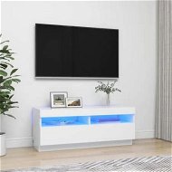 Detailed information about the product TV Cabinet with LED Lights White 100x35x40 cm