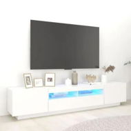 Detailed information about the product TV Cabinet with LED Lights White 200x35x40 cm