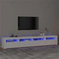 Detailed information about the product TV Cabinet with LED Lights White 240x35x40 cm