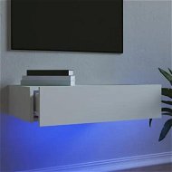 Detailed information about the product TV Cabinet with LED Lights White 60x35x15.5 cm