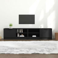 Detailed information about the product TV Cabinets 2 Pcs Black 80x35x36.5 Cm Engineered Wood.