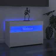 Detailed information about the product TV Cabinets with LED Lights 2 pcs White 60x35x40 cm
