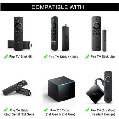 TV Control Voice Replacement for Fire TV Stick /4K/Max/Lite/Cube