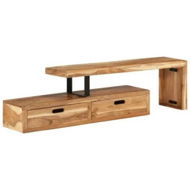 Detailed information about the product TV Stand Solid Wood Acacia