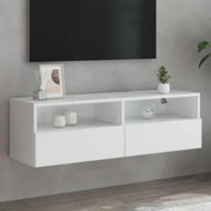 Detailed information about the product TV Wall Cabinet White 100x30x30 cm Engineered Wood