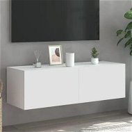Detailed information about the product TV Wall Cabinet with LED Lights White 100x35x31 cm