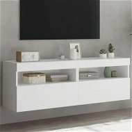Detailed information about the product TV Wall Cabinets with LED Lights 2 pcs White 60x30x40 cm