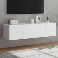 Detailed information about the product TV Wall Cabinets with LED Lights 2 pcs White 60x35x31 cm