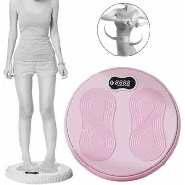 Twist Waist Disc Board Body Building Fitness Slim Trainer Plate Abdomen Twister Women Gear Waist Waist Exercise Color Pink