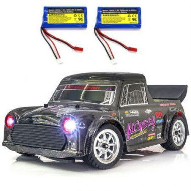 Two Battery RC Car Brushless/Brushed Drift RTR 1/16 2.4G 4WD 50km/h LED Light High Speed Vehicles Models