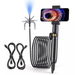 Two-Way 360 Degree Rotation Articulating Borescope with Light for iOS and Andriod 1080P Endoscope Inspection Camera 8mm Probe Waterproof Lens. Available at Crazy Sales for $59.99