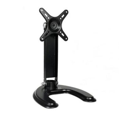 U Shape 10 to 27 inch 180 Degree LCD Monitor Stand Mount Folding VESA Monitor Stand All Metal Body With VESA Hole 75x75mm 100x100mm