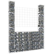 Detailed information about the product U-shape Gabion Basket With 2 Posts Iron 140x20x200 Cm