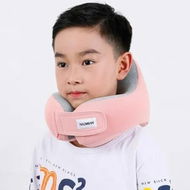 Detailed information about the product U-Shaped Travel Pillow for Kids and Children, Memory Foam Pillow, for Travel, Cervical, Airplane, Neck Cushion Color Pink