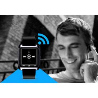 U80 Health Sport Smart Bluetooth Watch For Android Phone - Black