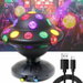 UFO Disco Ball LED Novelty Light Projector 360 Degree Rotary Speed, Brightness Adjustable Lamp for Stress Reliever, Parties, Lighting, Halloween. Available at Crazy Sales for $29.95
