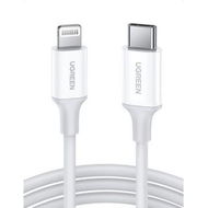 Detailed information about the product UGREEN 2M Lightning To USB Type-C 2.0 Male Cable (White) 60749