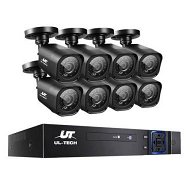 Detailed information about the product UL-TECH 8CH 5-IN-1 DVR CCTV Security System Video Recorder With 8 Cameras 1080P HDMI Black.