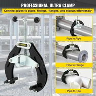 Detailed information about the product Ultra Clamp Pipe Clamp 2' - 6' Welding Alignment Clamp or Ultra Fit Clamp