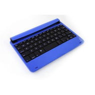 Detailed information about the product Ultra-Slim Aluminum Wireless Bluetooth Keyboard Smart Cover Case For IPad Mini - Blue