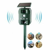 Detailed information about the product Ultrasonic Animal Repeller Outdoor Cat Repellent Solar Powered Dog Deterrent For Garden Yard Field Farm