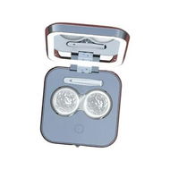 Detailed information about the product Ultrasonic Contact Lens Cleaner - Rechargeable Travel Case with Mirror