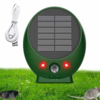 Ultrasonic Dog Repeller Cat Repeller with Motion Sensor Animal Repeller Devices for Garden Yard,Keep Cats Out of Yard Permanently