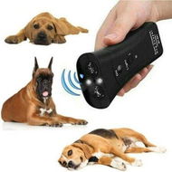 Detailed information about the product Ultrasonic Handheld Dog Repellent And Trainer BARK Stopper With LED Flashlight