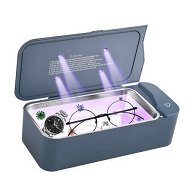 Detailed information about the product Ultrasonic Jewelry Cleaner 450ML Professional UV Machine For Eyeglasses Rings Watches Coins Tools Earrings Necklaces Dentures-Blue