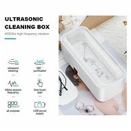 Detailed information about the product Ultrasonic Jewelry Cleaner Electric Sonic Wave CleanerPortable 300ML For Jewels Watch Rings Glasses Cleaning Machine