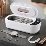 Detailed information about the product Ultrasonic UV Cleaner Dentures Aligner Retainer Cleaning Device Machine Whitening Tray Jewellery Eyeglasses Watch Straps Dentures Diamond Rings 400ml