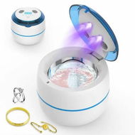 Detailed information about the product Ultrasonic UV Disinfection LED Cleaner Toothbrushes Brushes Dentures Lenses Jewellery Cleaner 4 Modes 200ml Tank IPX5 Waterproof Christmas Senior Gift