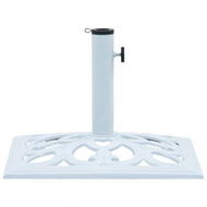 Detailed information about the product Umbrella Base White 12 Kg 49 Cm Cast Iron