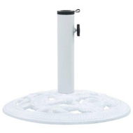 Detailed information about the product Umbrella Base White 9 Kg 40 Cm Cast Iron