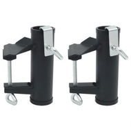 Detailed information about the product Umbrella Clamps for Balcony 2 pcs 25-38 mm Steel