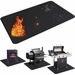 Under Grill Mat for Outdoor Grill,Double-Sided Fireproof Grill Pad,Indoor Fireplace/Fire Pit Mat,Oil-Proof Waterproof BBQ Protector(165*122cm). Available at Crazy Sales for $34.99