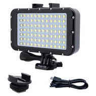 Detailed information about the product Underwater Lights Dive Light 84 LED High Power Dimmable Waterproof LED Video Light Waterproof 50M for Gopro Canon Nikon Pentax Panasonic Sony Samsung