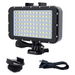 Underwater Lights Dive Light 84 LED High Power Dimmable Waterproof LED Video Light Waterproof 50M for Gopro Canon Nikon Pentax Panasonic Sony Samsung. Available at Crazy Sales for $49.95