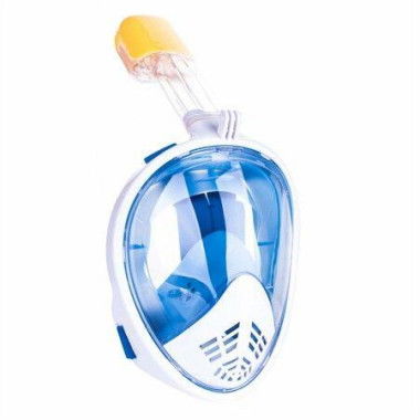 Underwater Scuba Anti-Fog Full Face Diving Mask Snorkeling Set Respiratory Masks Safe And Waterproof Swimming Equipment L/XL.
