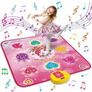 Detailed information about the product Unicorn Dance Mat Toys for 3 to 12 Year Old Girls, Dance Pad with LED Lights, Built in Music, 6 Game Modes, Electronic Dancing Mat